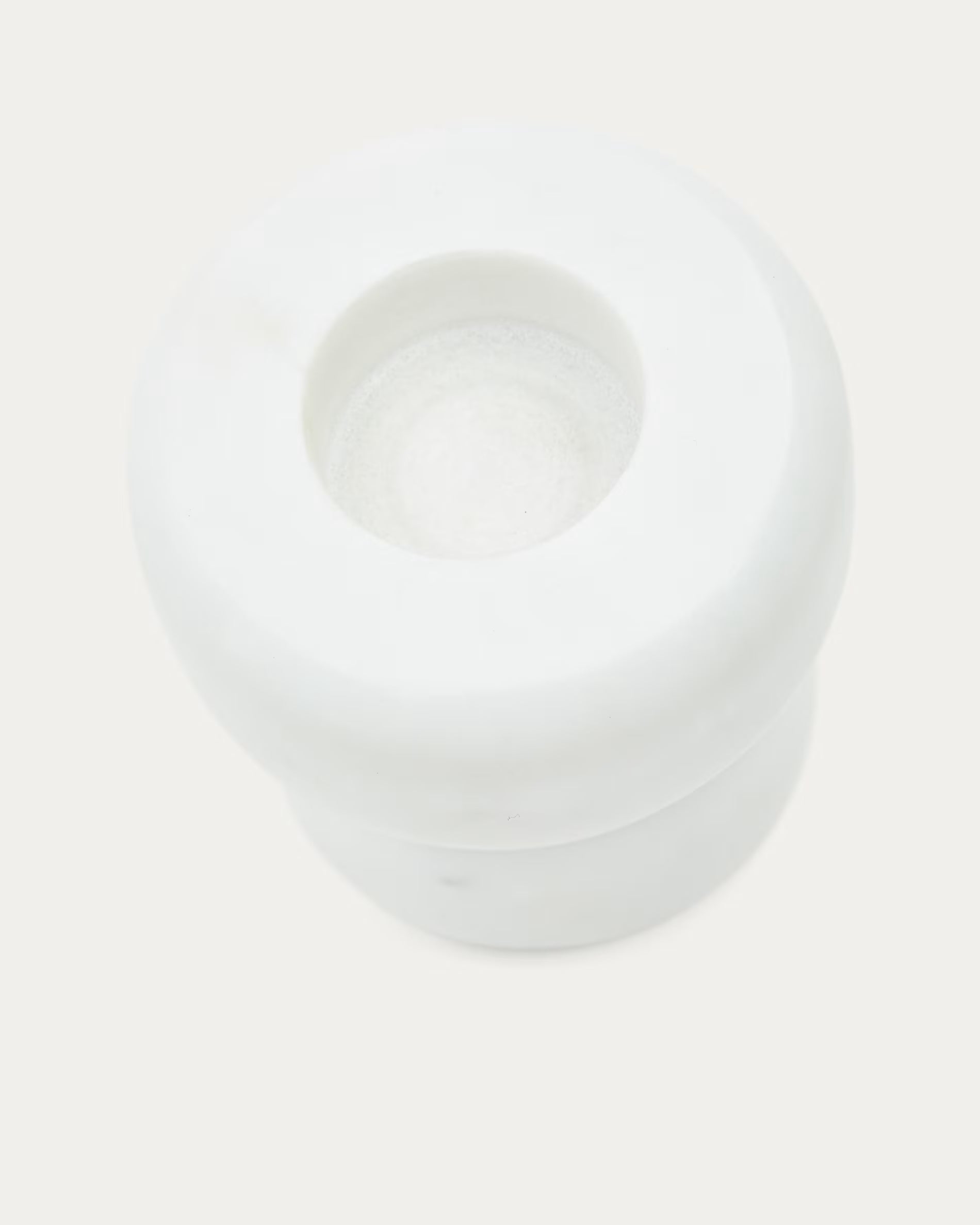 Candelabro piccolo Signe in marmo bianco 12 cm