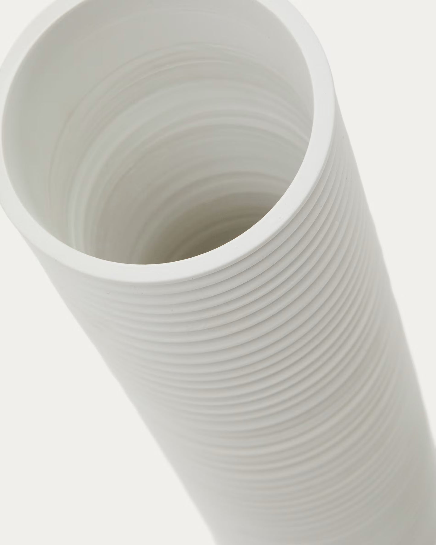 Vaso Sibone in ceramica bianca 11 cm
