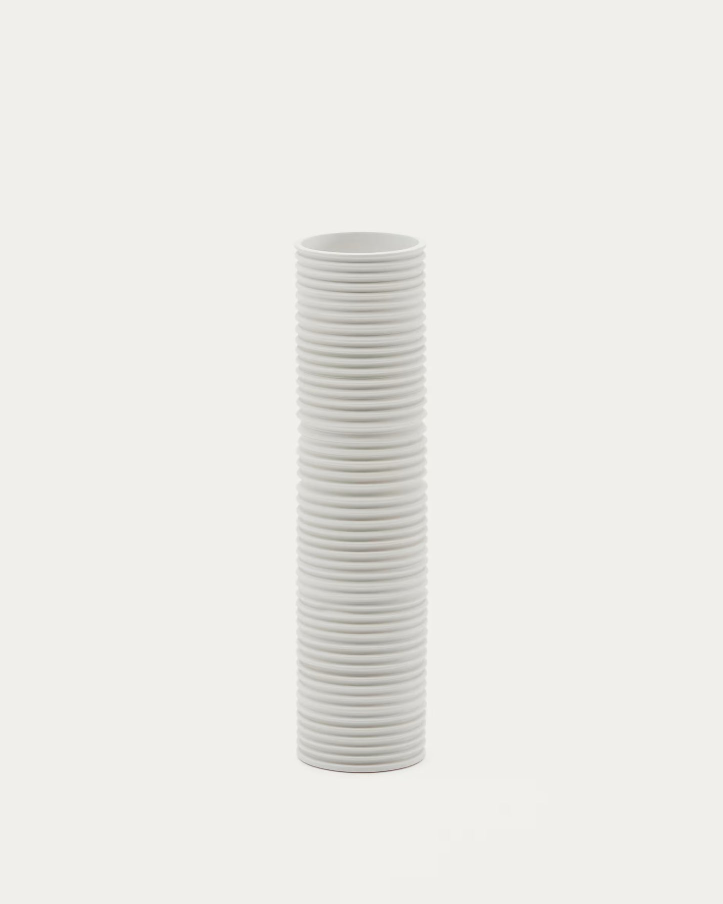 Vaso Sibone in ceramica bianca 11 cm