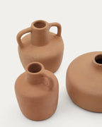 Set Sofra di 3 vasi in terracotta 6 cm / 7 cm / 10 cm