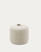 Vaso Serina in cartapesta bianca 36,5 cm