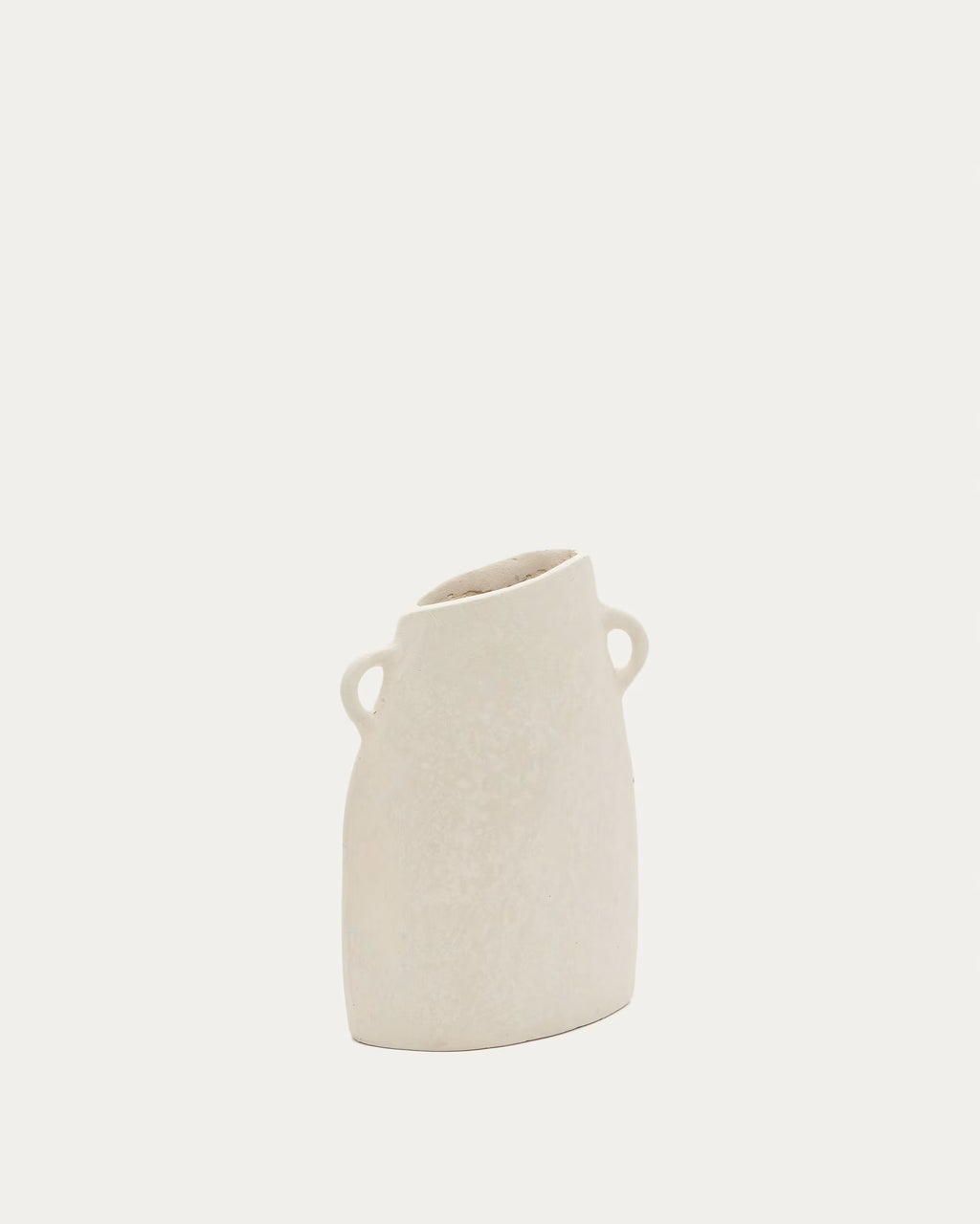 Vaso Neti di cartapesta bianca 27 cm