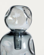 Vaso Olivet in vetro blu 32,5 cm