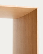 Scrivania Litto in impiallacciato di rovere 140 x 60 cm