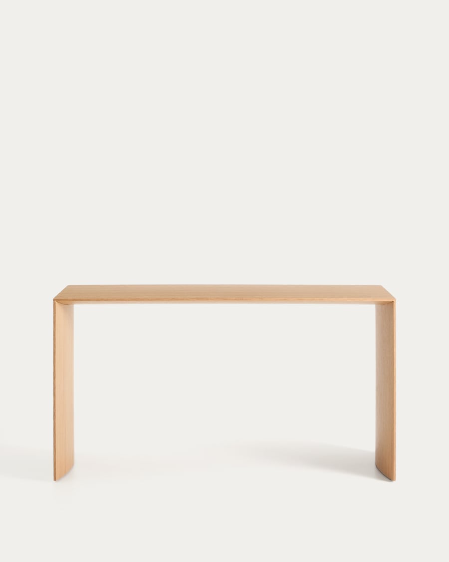 Scrivania Litto in impiallacciato di rovere 140 x 60 cm