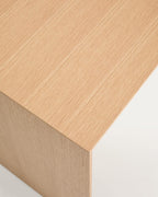 Scrivania Litto in impiallacciato di rovere 140 x 60 cm