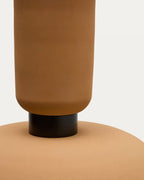 Lampada da soffitto Nibla in metallo effetto terracotta Ø 40 cm