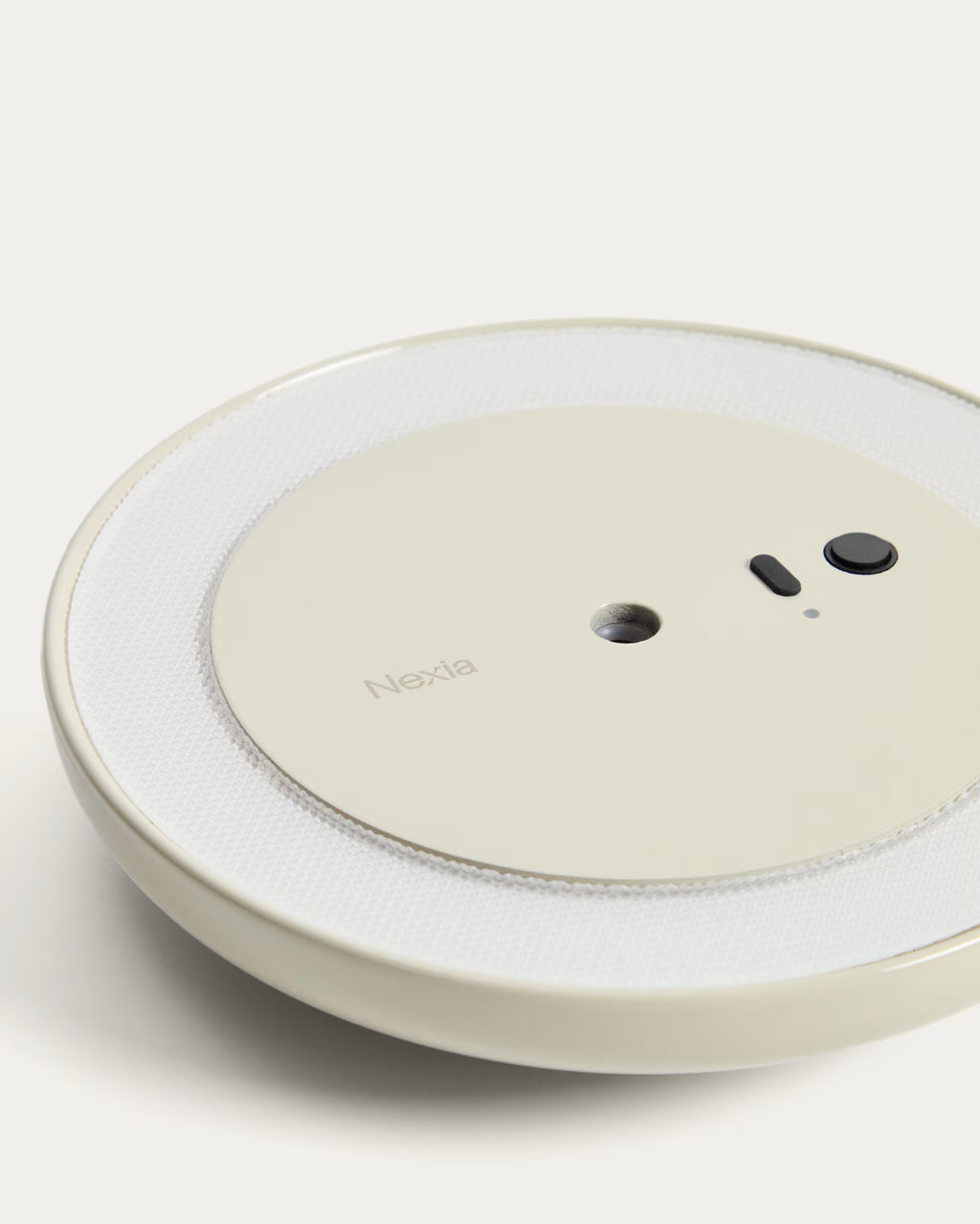 Lampada da tavolo portatile Porte in alluminio grigio chiaro