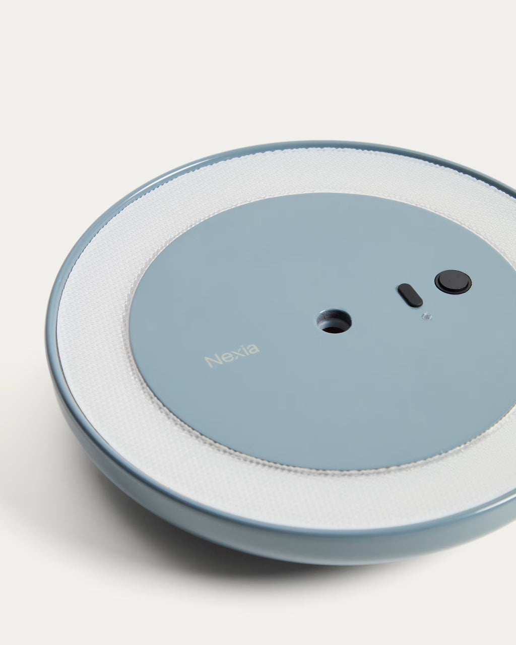 Lampada da tavolo portatile Porte in alluminio blu