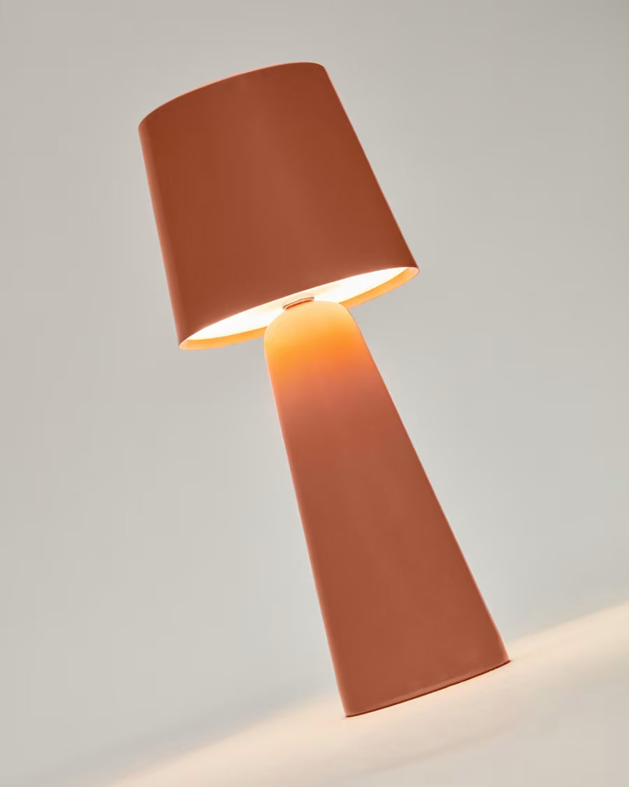 Lampada da tavolo piccola da esterni Arenys
