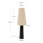 Lampada da terra Senni