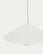 Applique Kally in metallo con finitura verniciata beige