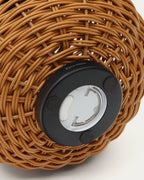 Lampada da tavolo piccola portatile Saranella marrone