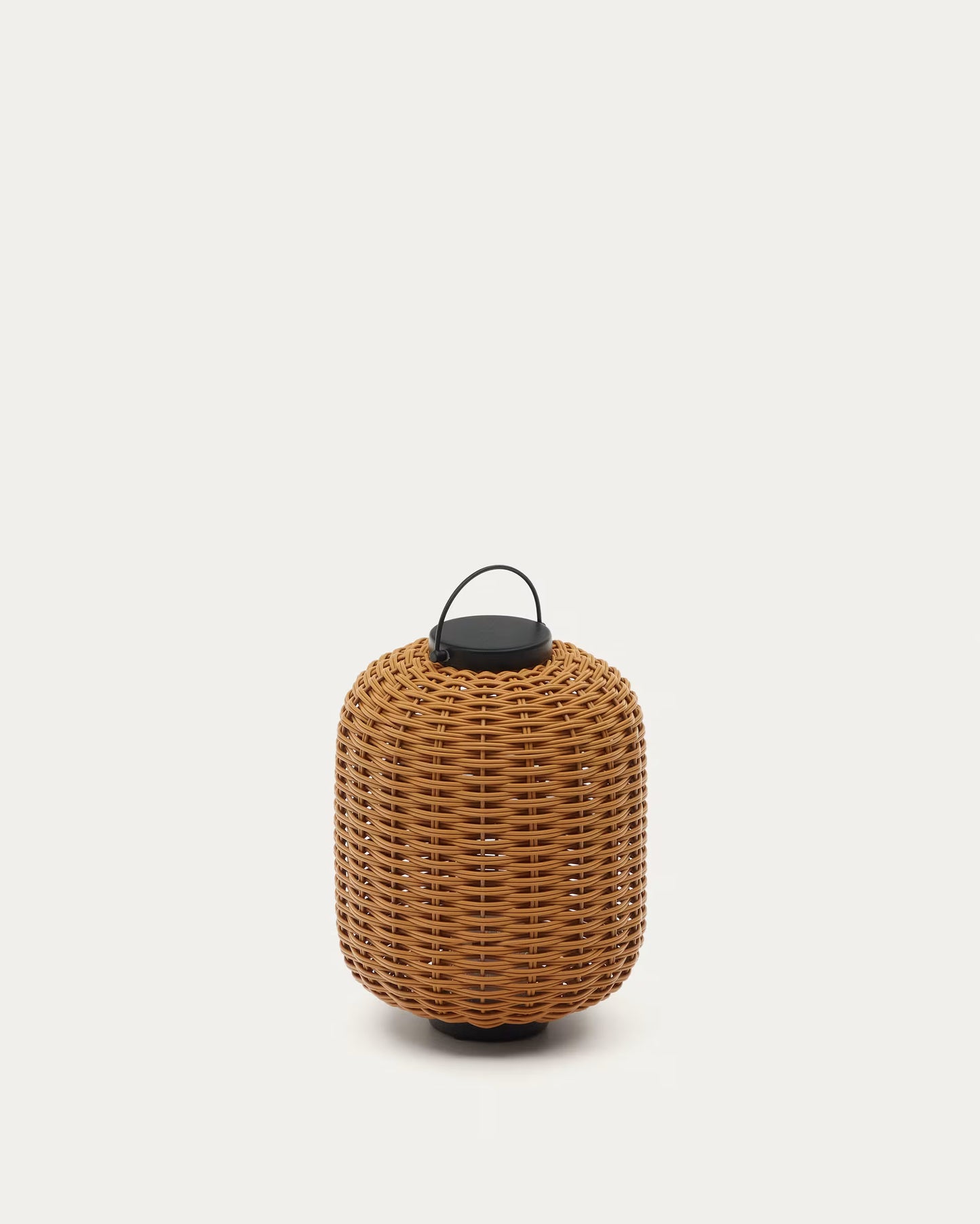 Lampada da tavolo piccola portatile Saranella marrone