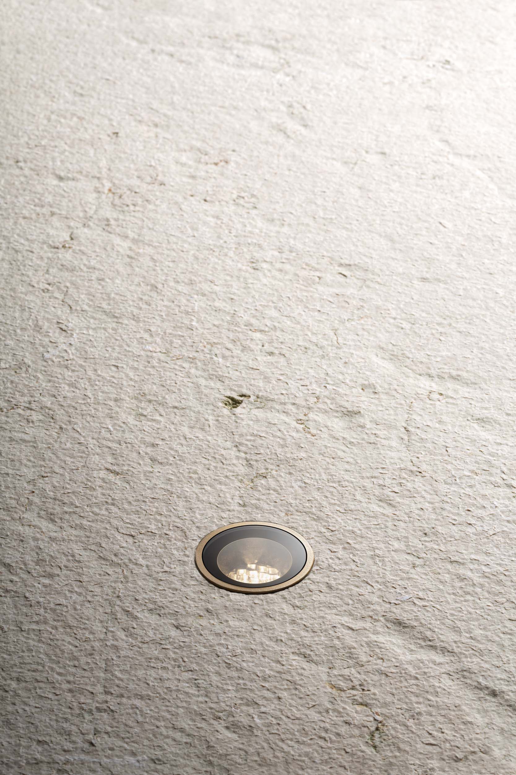 Lampada da terra a incasso MINI DOT GLASS UP LIGHT Art. 134