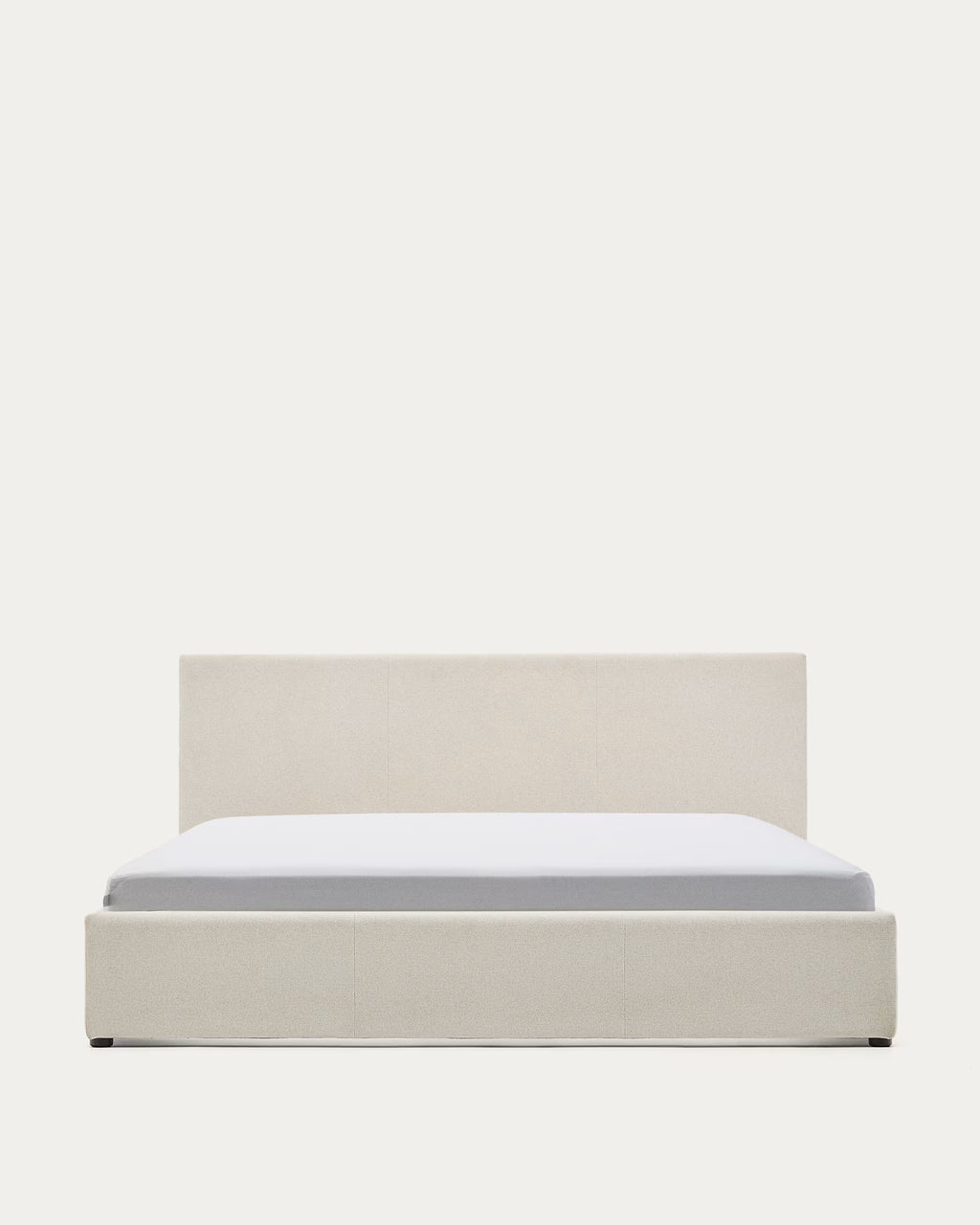 Letto con contenitore Nahiri 180 x 200 cm beige