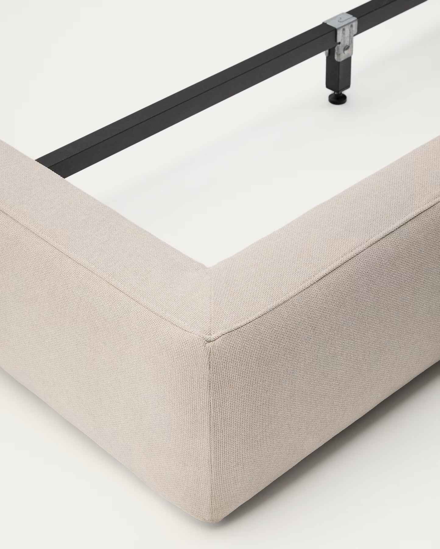 Letto sfoderabile Block beige per materasso 90 x 200 cm FSC Mix Credit