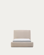 Letto sfoderabile Block beige per materasso 90 x 200 cm FSC Mix Credit