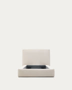 Fodera per letto Blok beige per materassi 90 x 200 cm