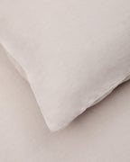 Set Simmel copripiumino e federe di cotone colore grigio per letto 90 cm