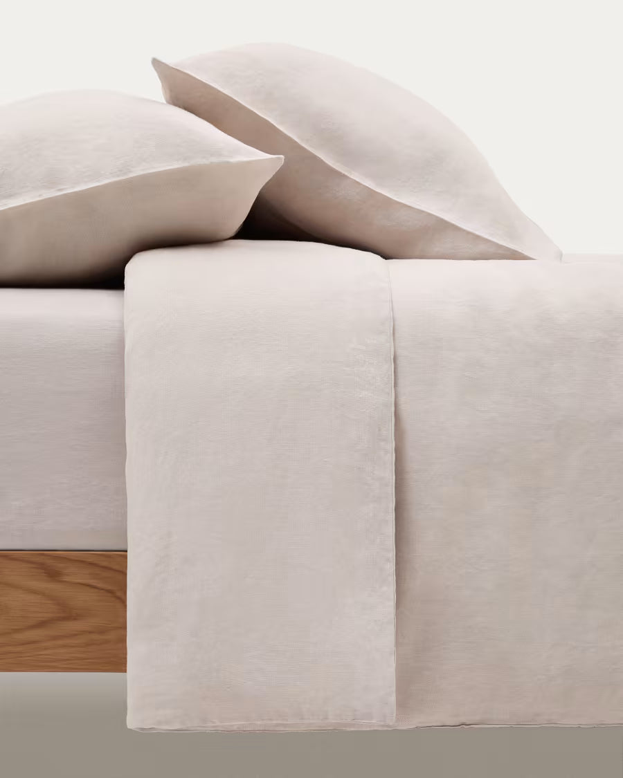 Lenzuolo per materasso Simmel regolabile in cotone  color grigio letto 90 cm