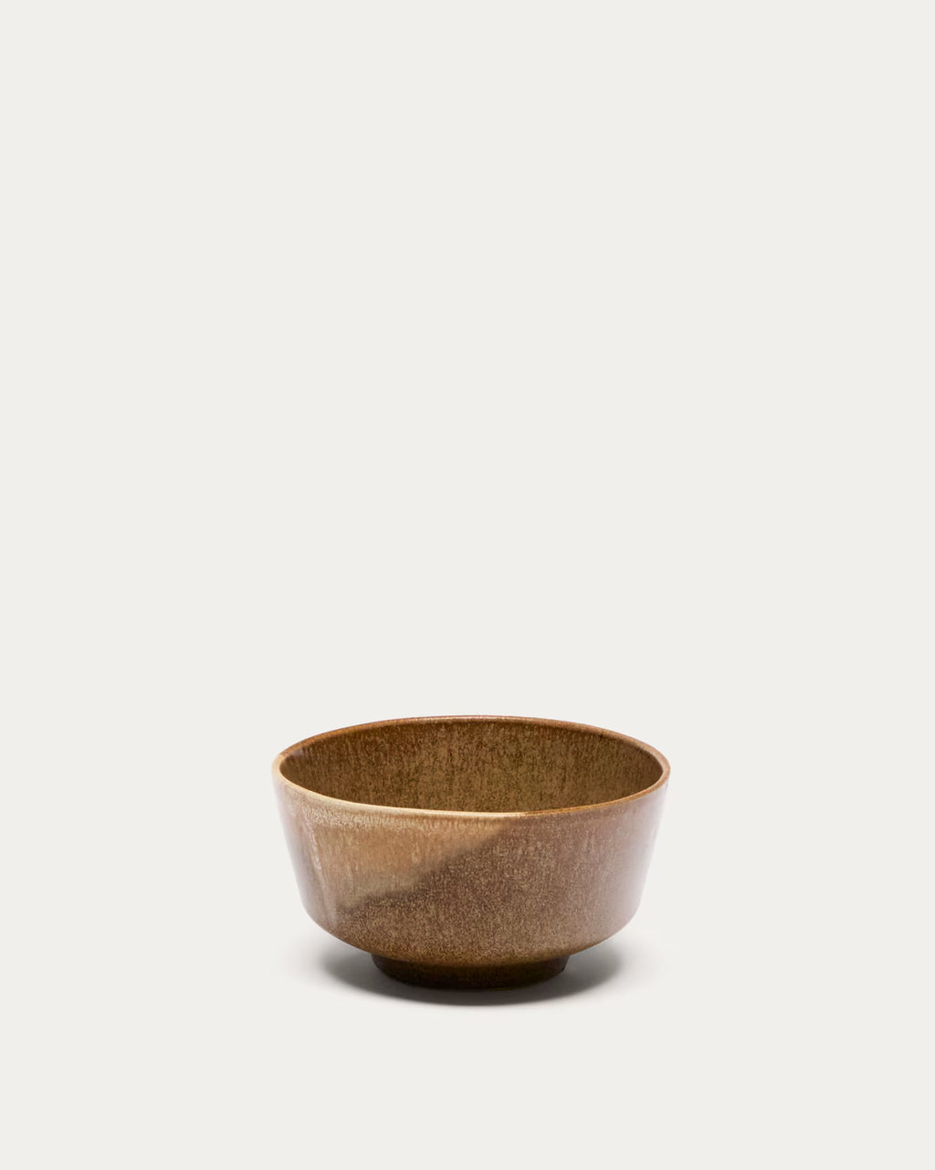 Ciotola Nagoli in ceramica marrone