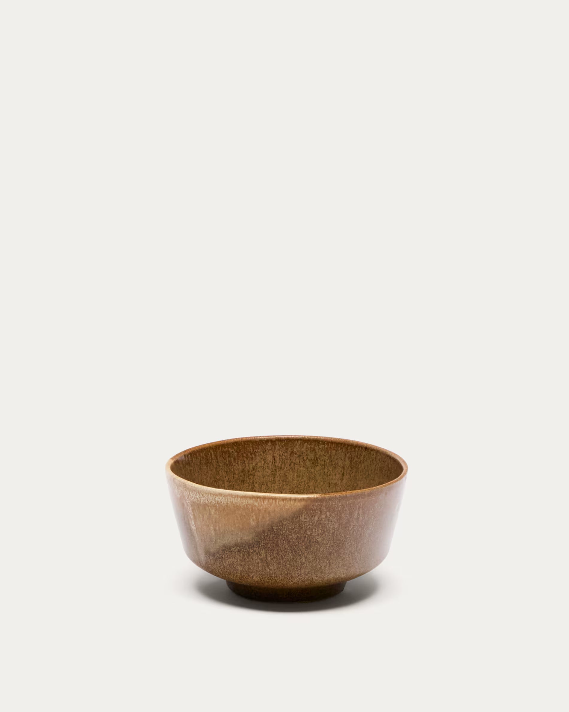 Ciotola Nagoli in ceramica marrone