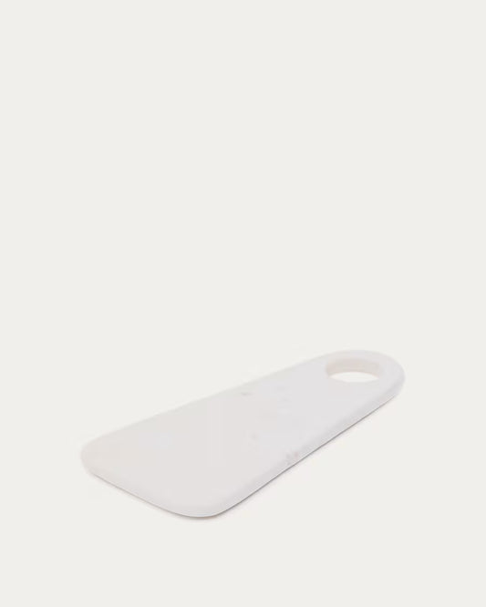 Tagliere da portata Zera in marmo bianco
