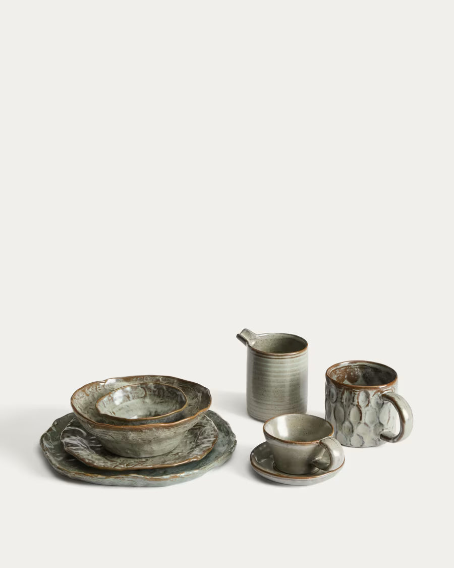 Ciotola Alenia in ceramica marrone