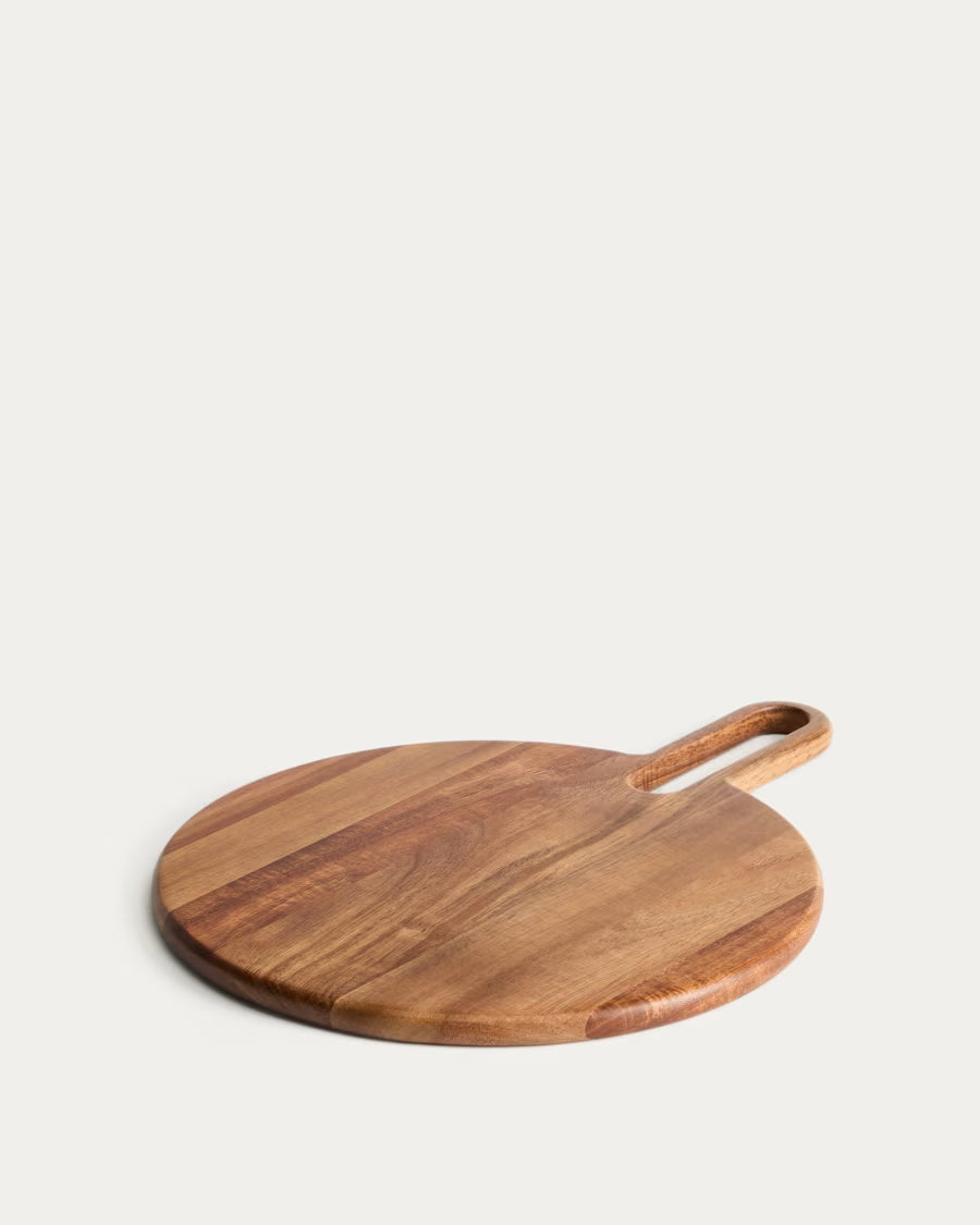 Tavola da servizio Blera in legno di acacia 30 cm