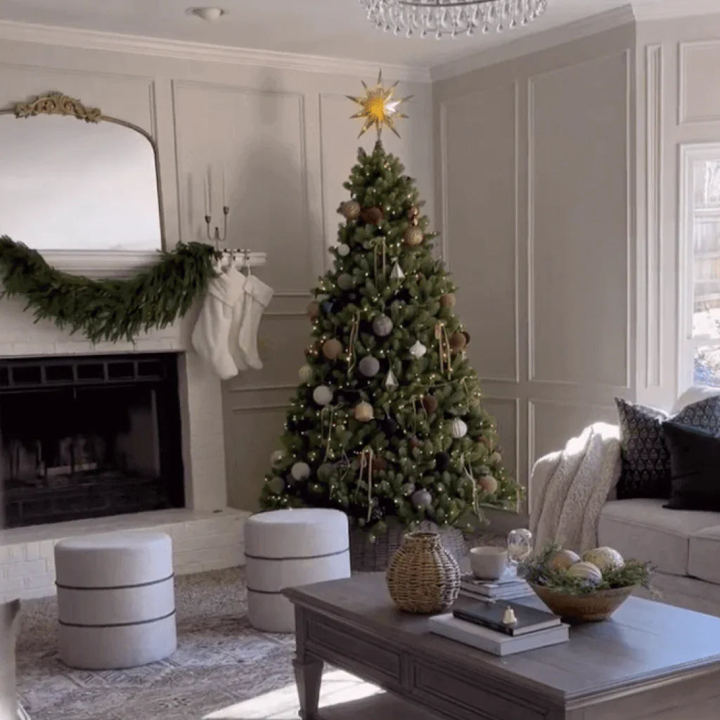 Albero  con Micro Led Incorporati "COLORADO" 180 CM