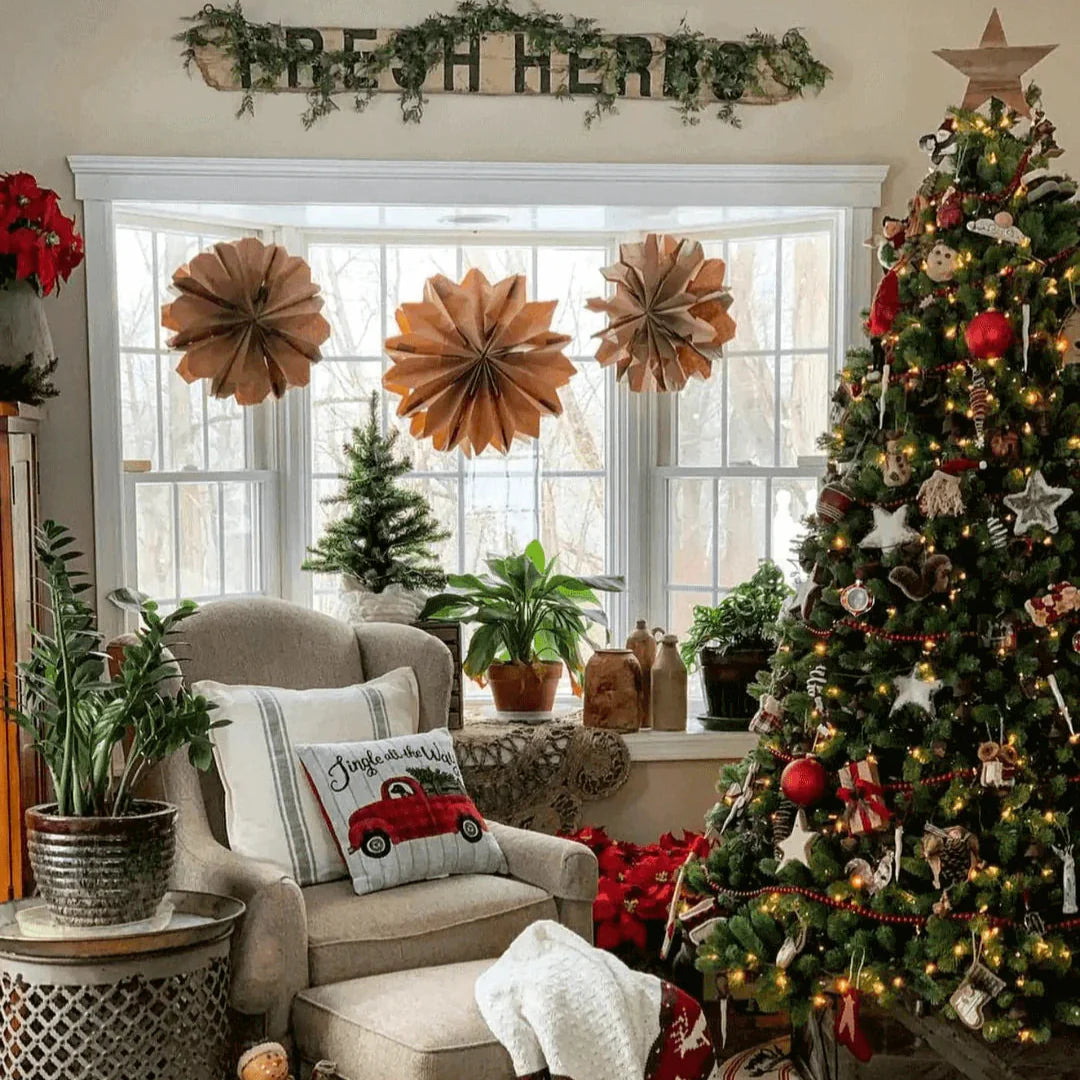 Albero  con Micro Led Incorporati "COLORADO" 180 CM