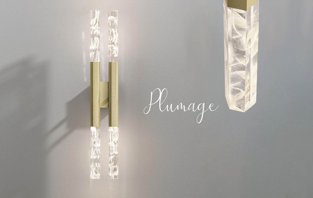 Lampada a parete SHINE PLUMAGE AP Art.9348