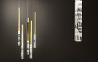 Lampada a sospensione SHINE VERTICAL PLUMAGE Art. 9392