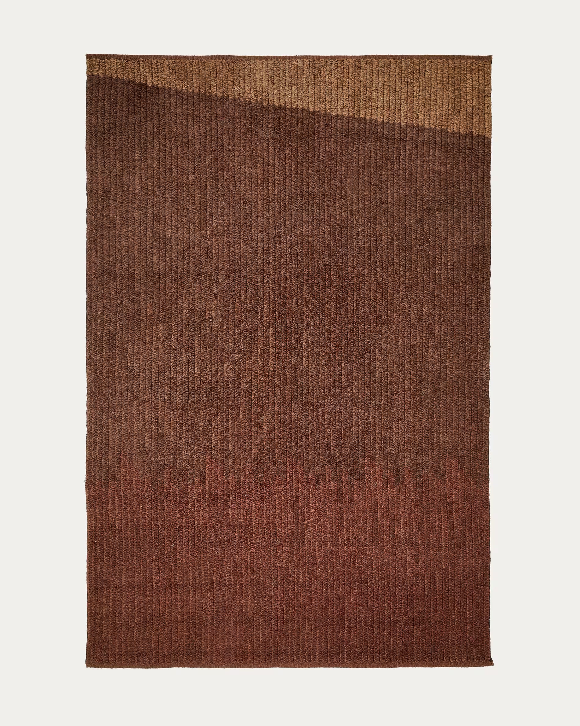 Tappeto Mandi in juta terracotta 200 x 300 cm