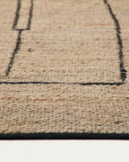 Tappeto Velira grafico in juta 200 x 300 cm