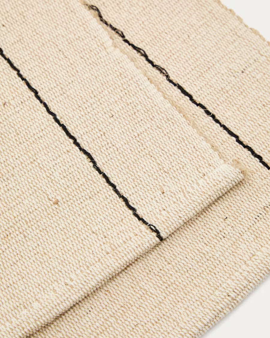 Set di 2 tovagliette Lunel in juta 50 x 35 cm
