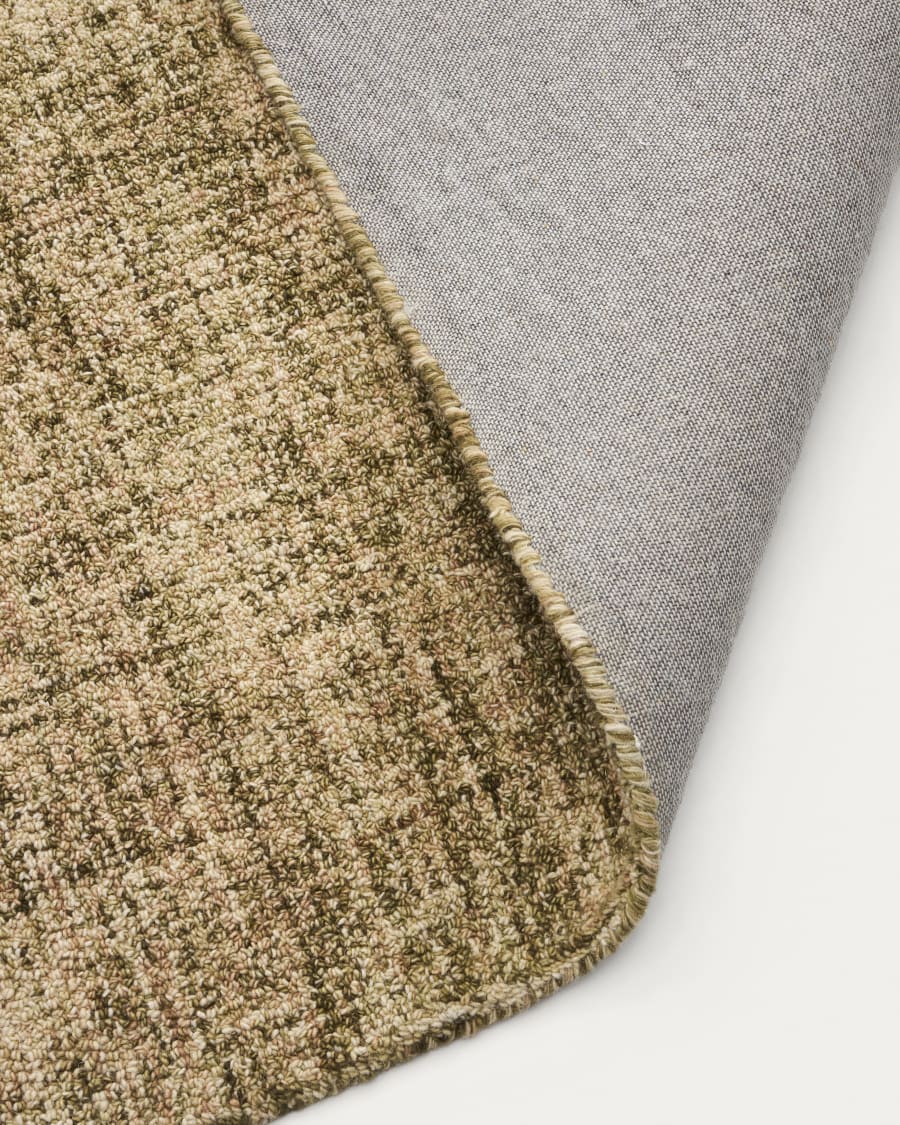 Tappeto Zarn in misto lana effetto mini bouclé 200 x 300 cm