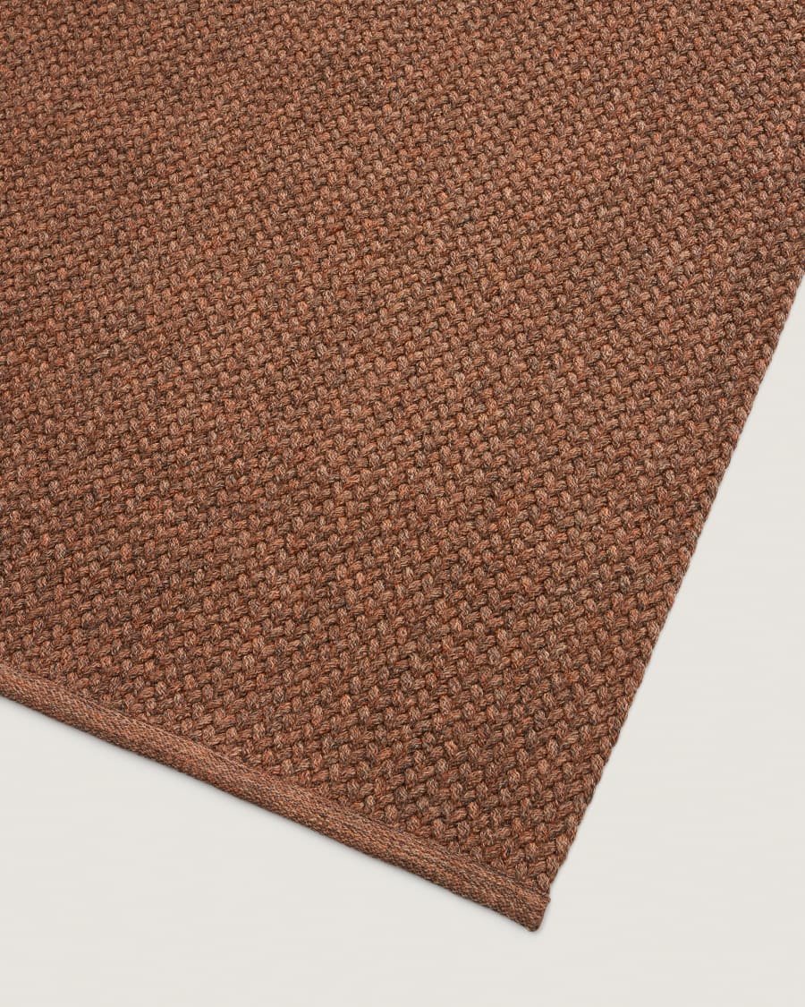 Tappeto Despas in fibre sintetiche terracotta 160 x 230 cm
