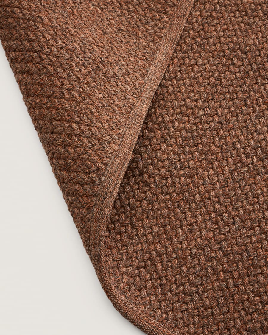 Tappeto Despas in fibre sintetiche terracotta 160 x 230 cm