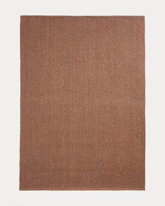 Tappeto Despas in fibre sintetiche terracotta 160 x 230 cm