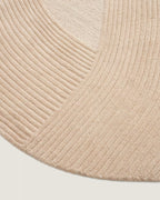 Tappeto Domm di lana beige Ø 200 cm