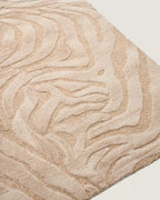 Tappeto Tribet in lana jacquard zebra 200 x 300 cm