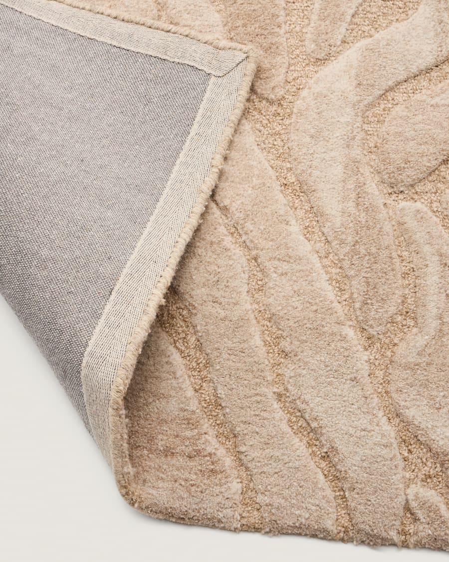 Tappeto Tribet in lana jacquard zebra 200 x 300 cm