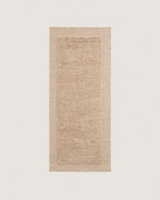 Passatoia Marely in lana beige 200 x 80 cm