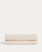 Trapunta Wufy 100% cotone waffle a righe multicolore per culla convertibile