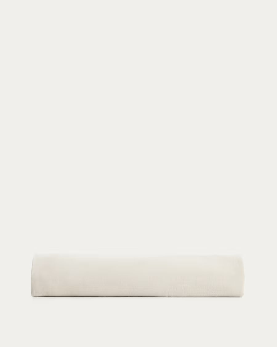 Tovaglia Aldine in cotone e lino grigio pietra 170 x 250 cm