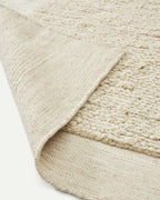 Tappeto Marely in lana bianco 200 x 300 cm