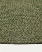 Tappeto rotondo Despas in fibre sintetiche verde Ø 200 cm