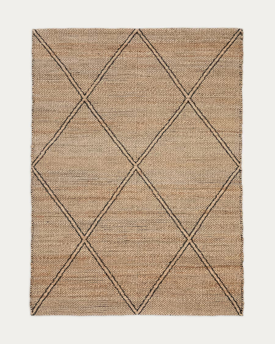 Tappeto Vallalta di iuta 200 x 300 cm